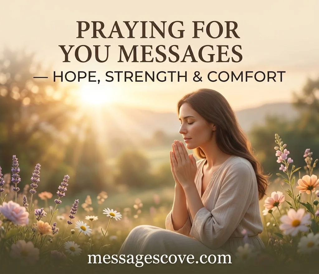 100+ Praying for You Messages to Offer Hope, Strength, Comfort, and Support in Difficult Times
