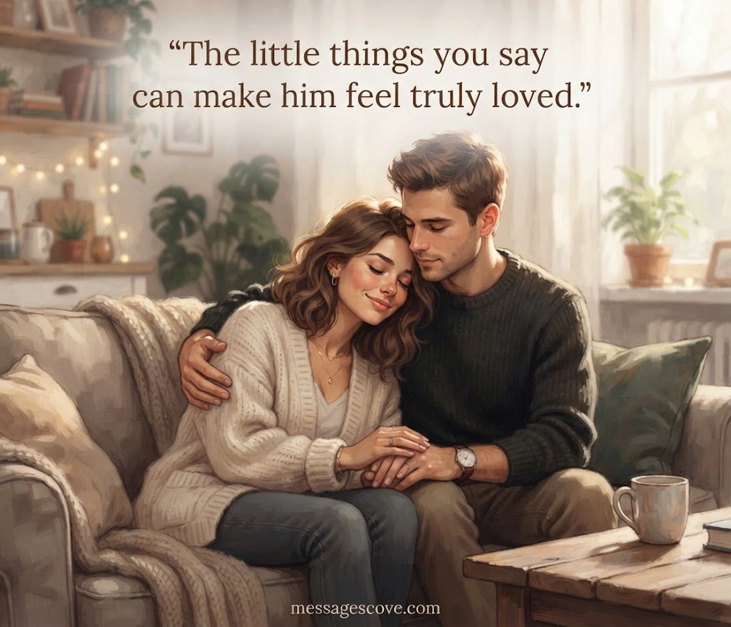 100+ Romantic, Sweet & Heartfelt Messages to Make Him Feel Loved