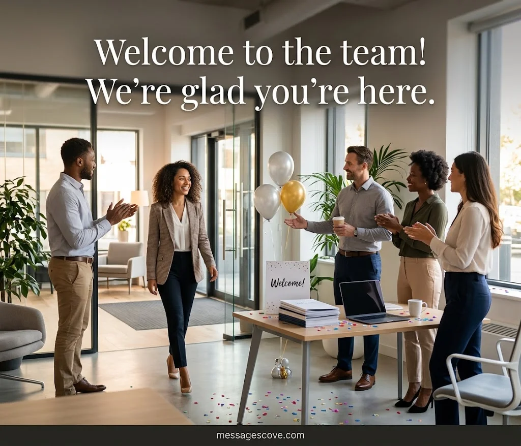 100+ Welcome Messages for New Employees by Category