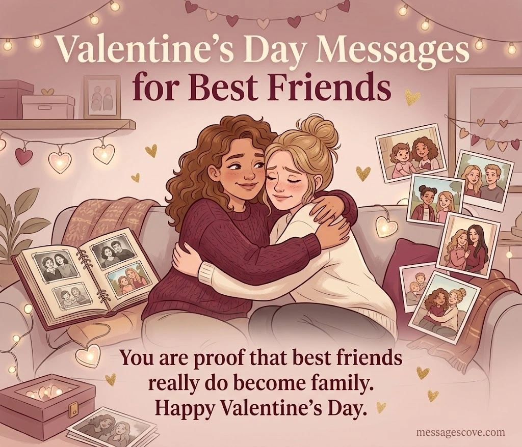 Valentine's Day Messages for Best Friends
