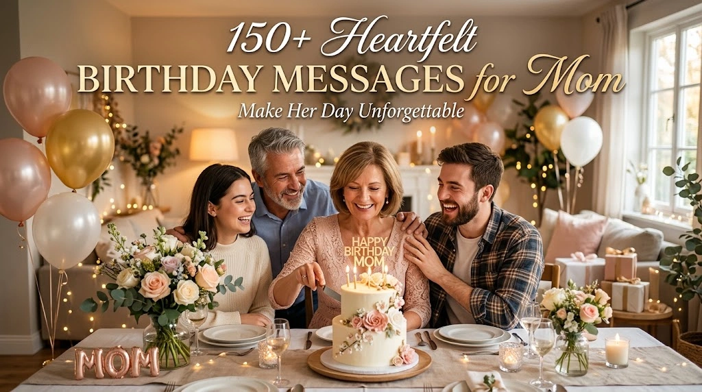 150+ Heartfelt Birthday Messages for Mom to Make Her Day Extra Special
