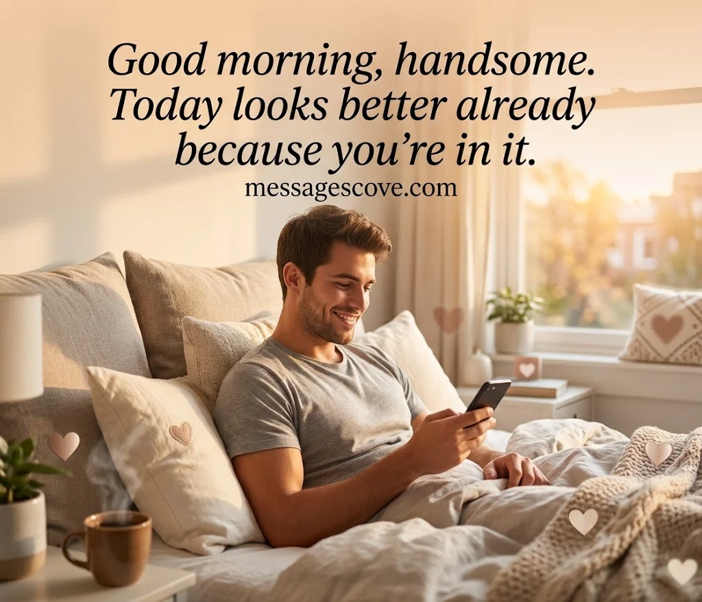Cute Good Morning Messages for Him to Make Him Smile