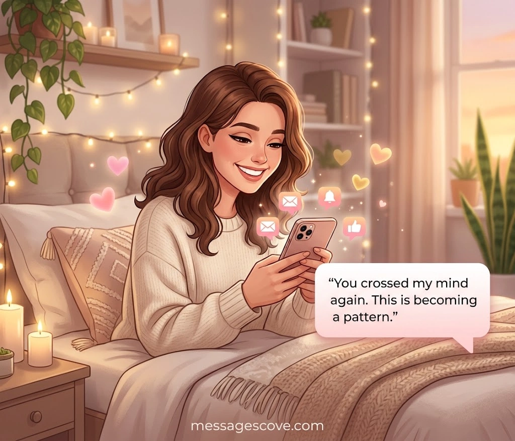 For your crush, before you're official (25 messages)
