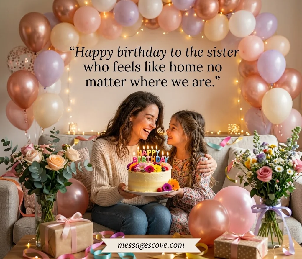 Funny & Unique Birthday Messages for Sister