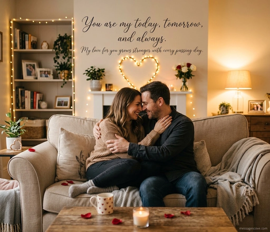 Good Morning and Good Night Love Messages for Husband