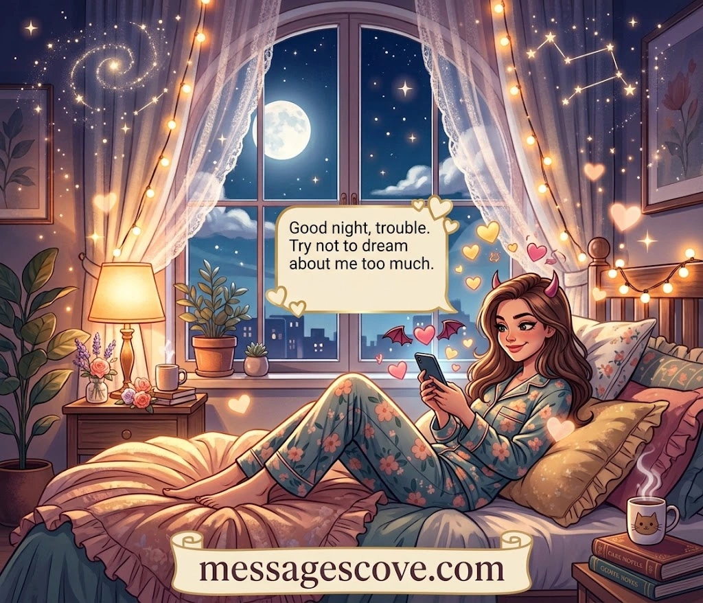 Goodnight Messages for Long-Distance Her