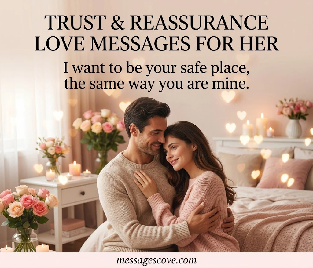 Heart-Melting Trust and Reassurance Love Messages for Her