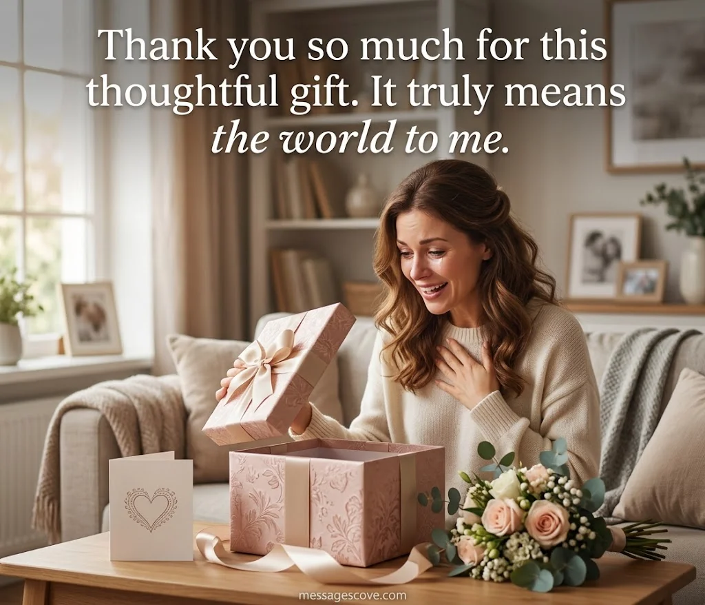 Heartfelt Thank You for the Gift Messages