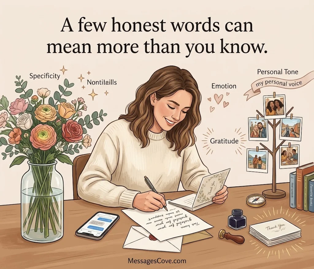 How to Write a Thank You Message for a Friend