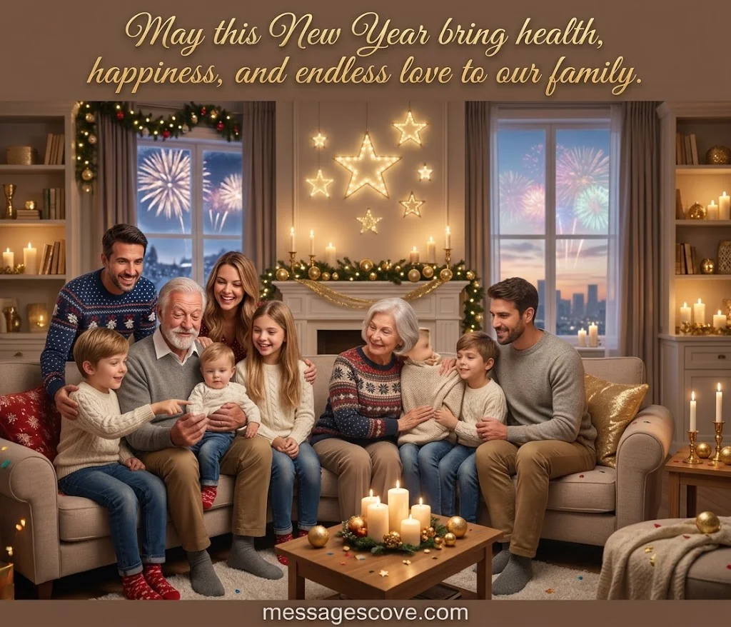 More Ways to Wish Family a Happy New Year
