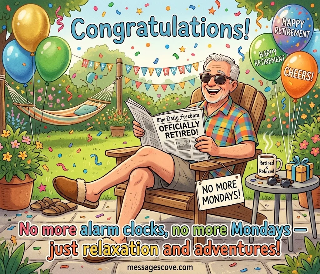 Professional Retirement Messages for Coworkers, Bosses, and Mentors
