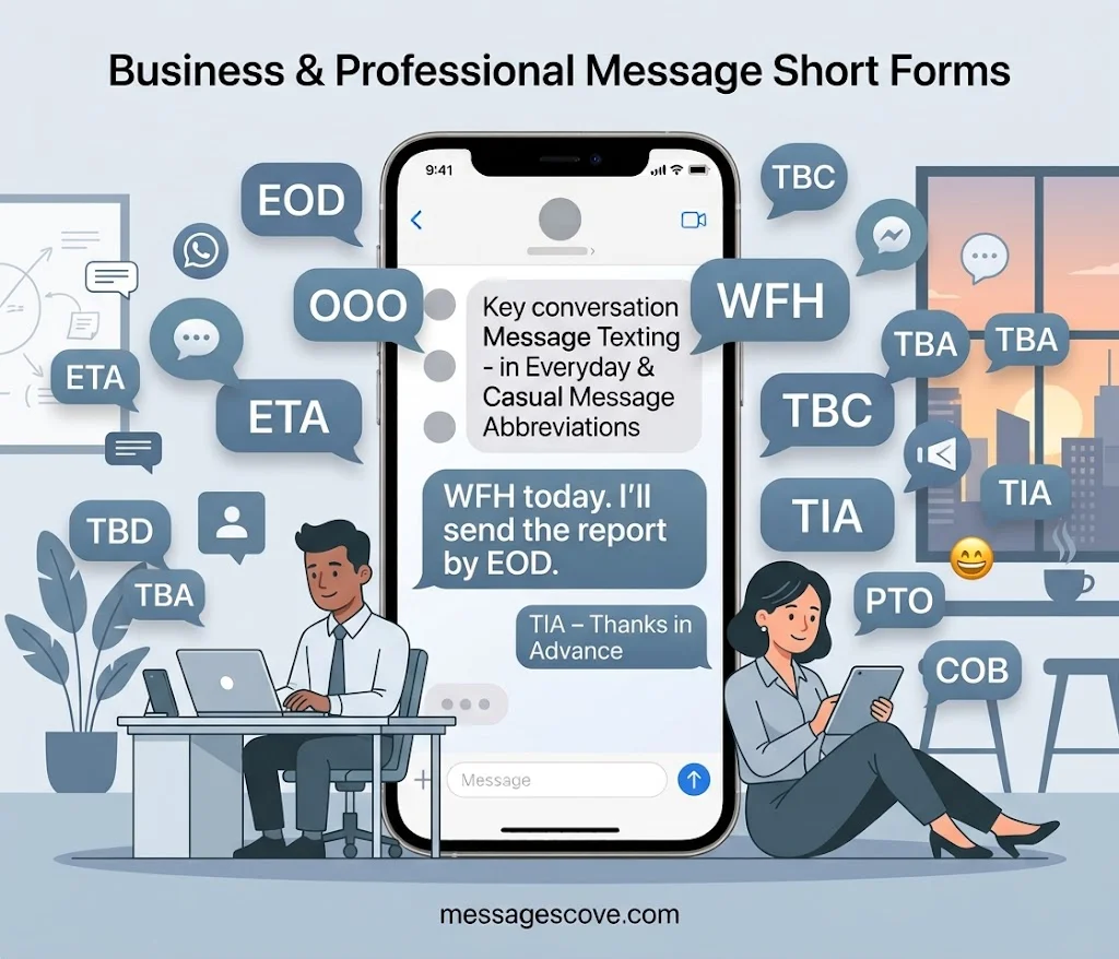 SMS & Messaging Abbreviations Explained