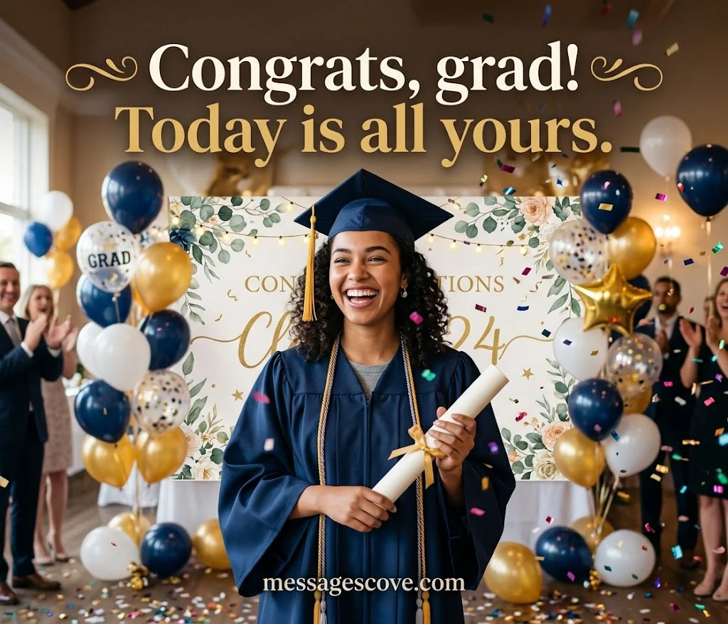 Short Congratulatory Messages for Graduation