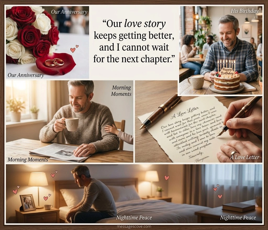 Short Love Texts to Make Your Husband Smile Instantly
