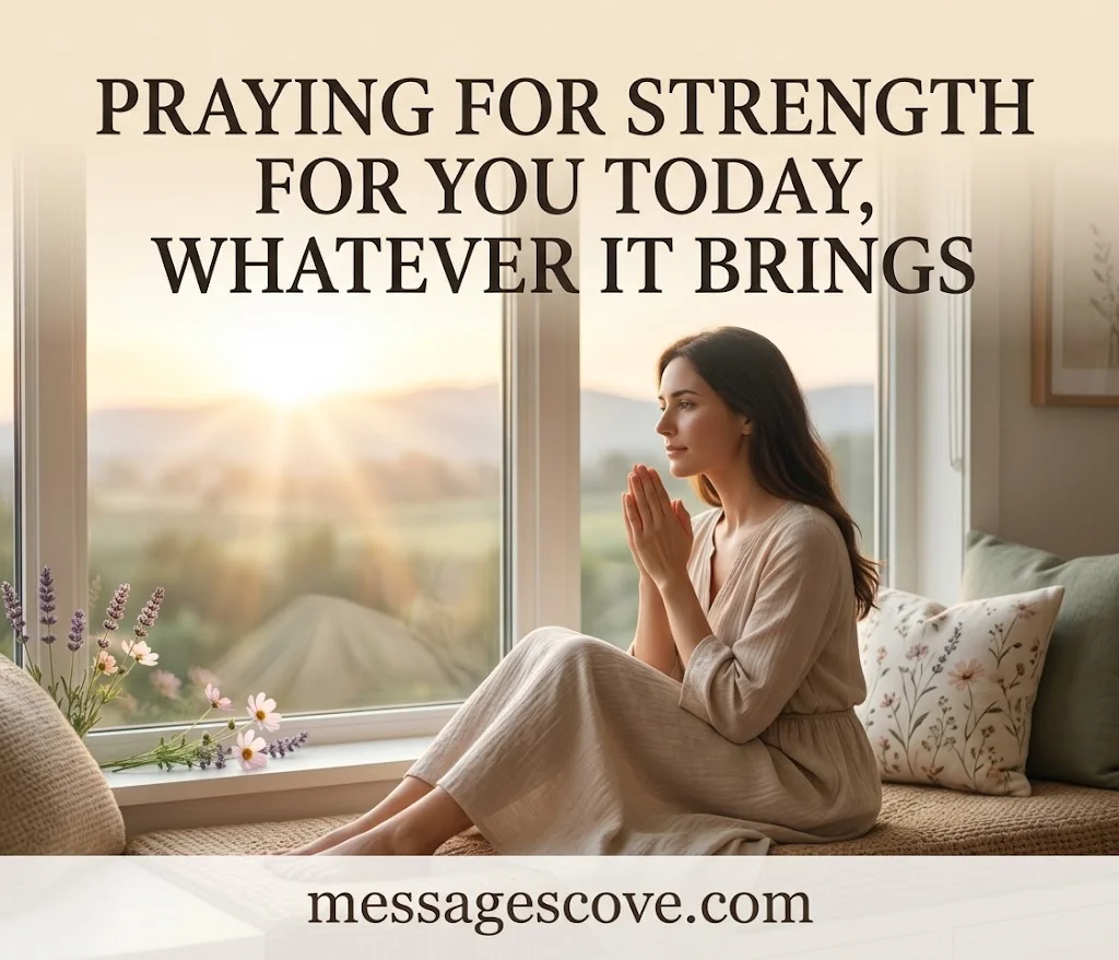 Short Praying for You Messages for Hope and Strength