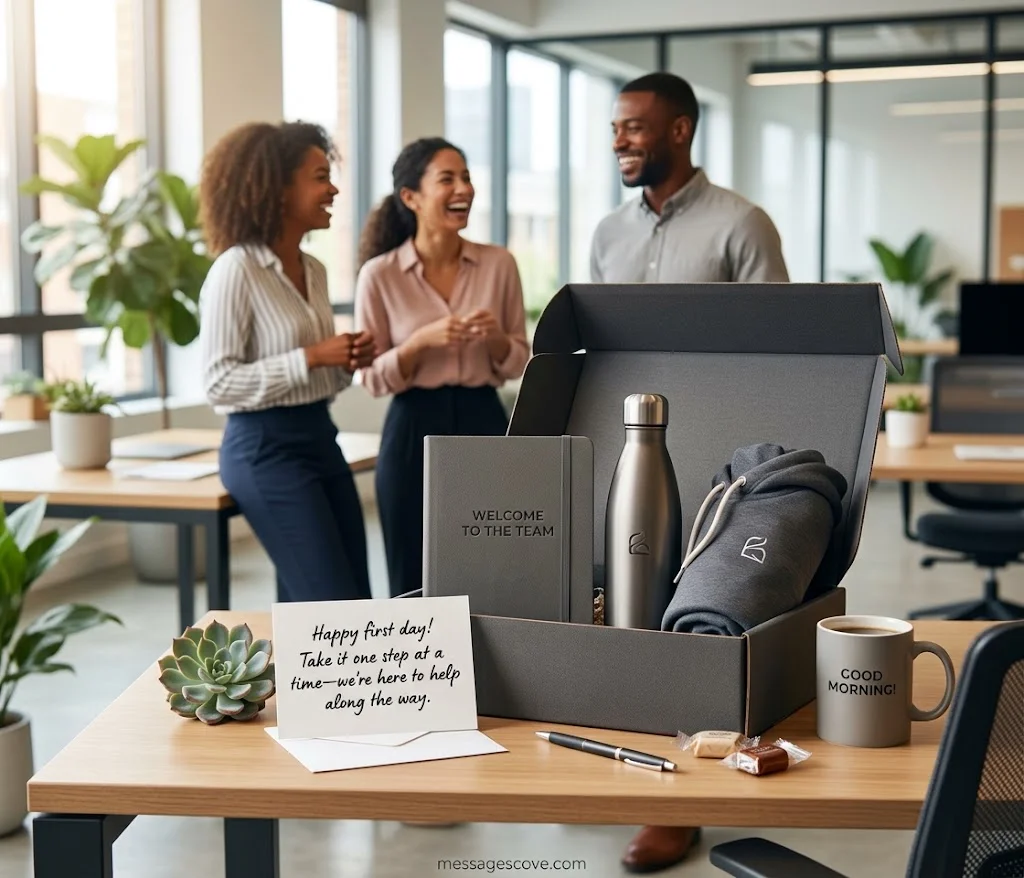 Short welcome messages for Slack, Teams, and LinkedIn