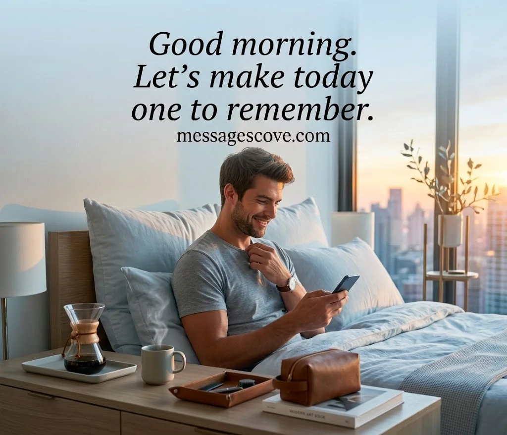 Sweet Good Morning Messages for Boyfriend or Husband