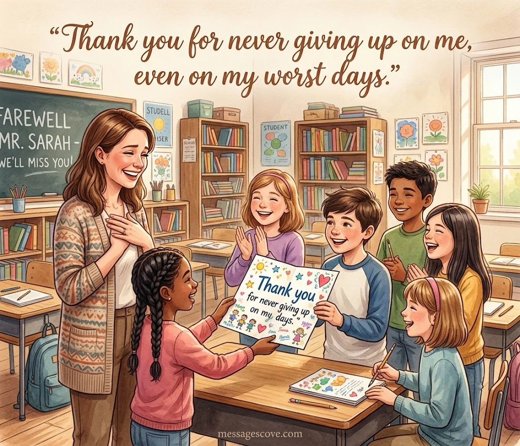 Thank-You Messages From ColleaguesStaff
