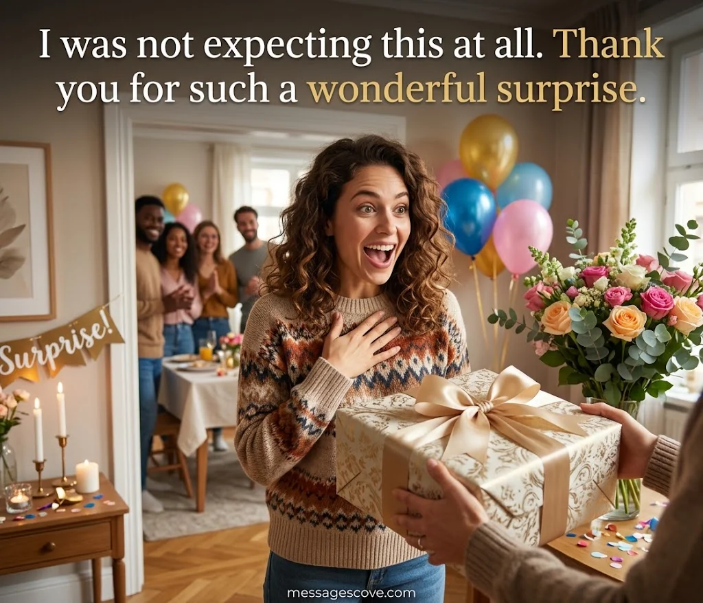 Thank You Messages for a Special or Surprise Gift