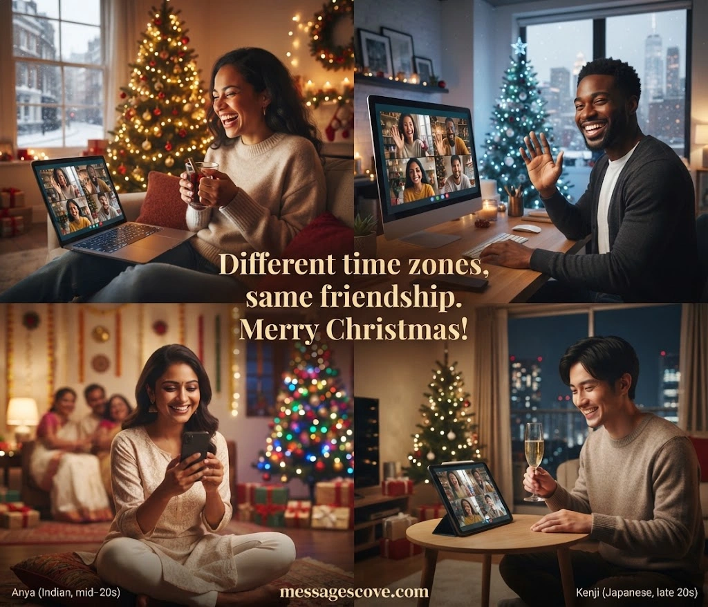 Unique Christmas Messages for Friend Groups and Long-Distance Friends