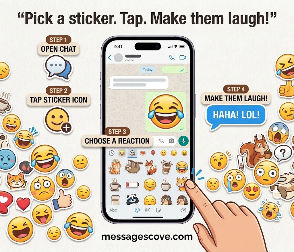 Where to Find More Funny Message Stickers