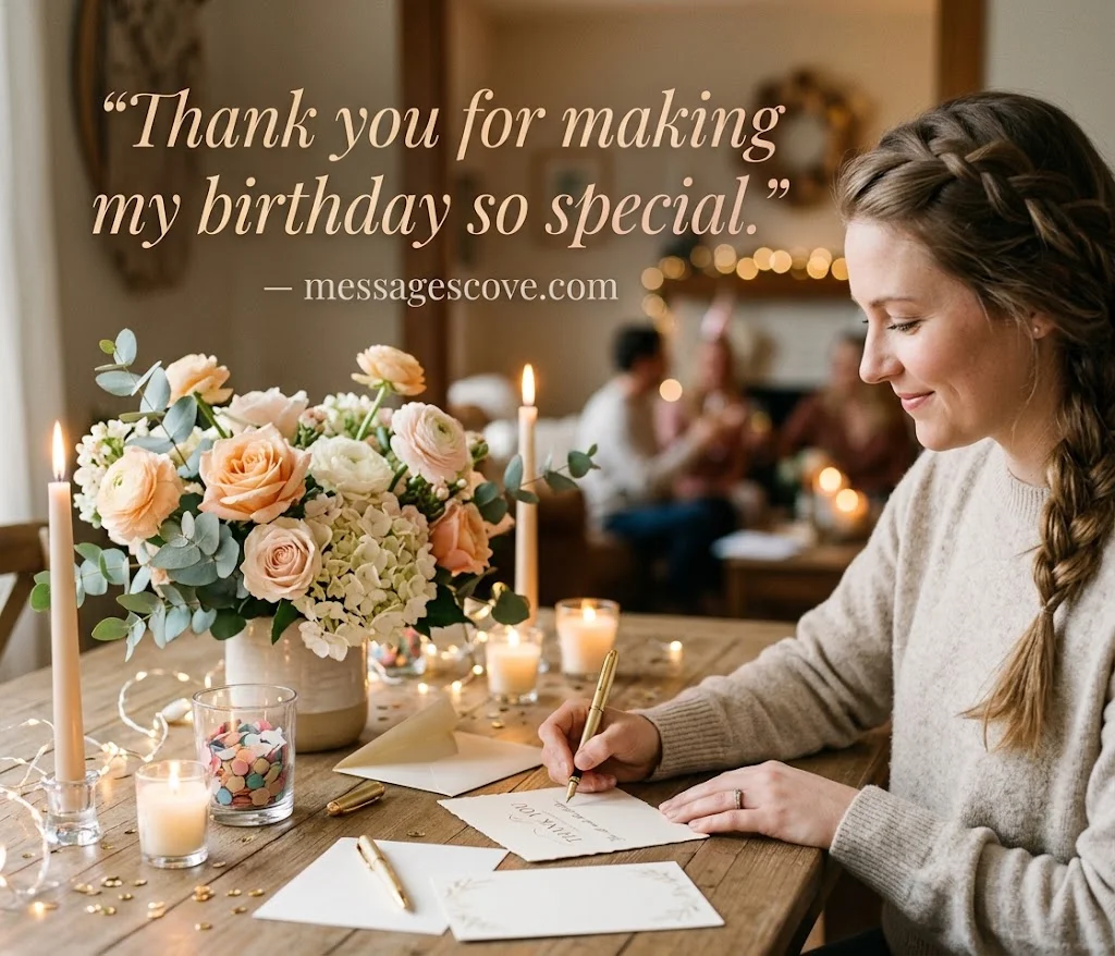 100+ Emotional Thank You Messages for Birthday Wishes to Touch the Heart