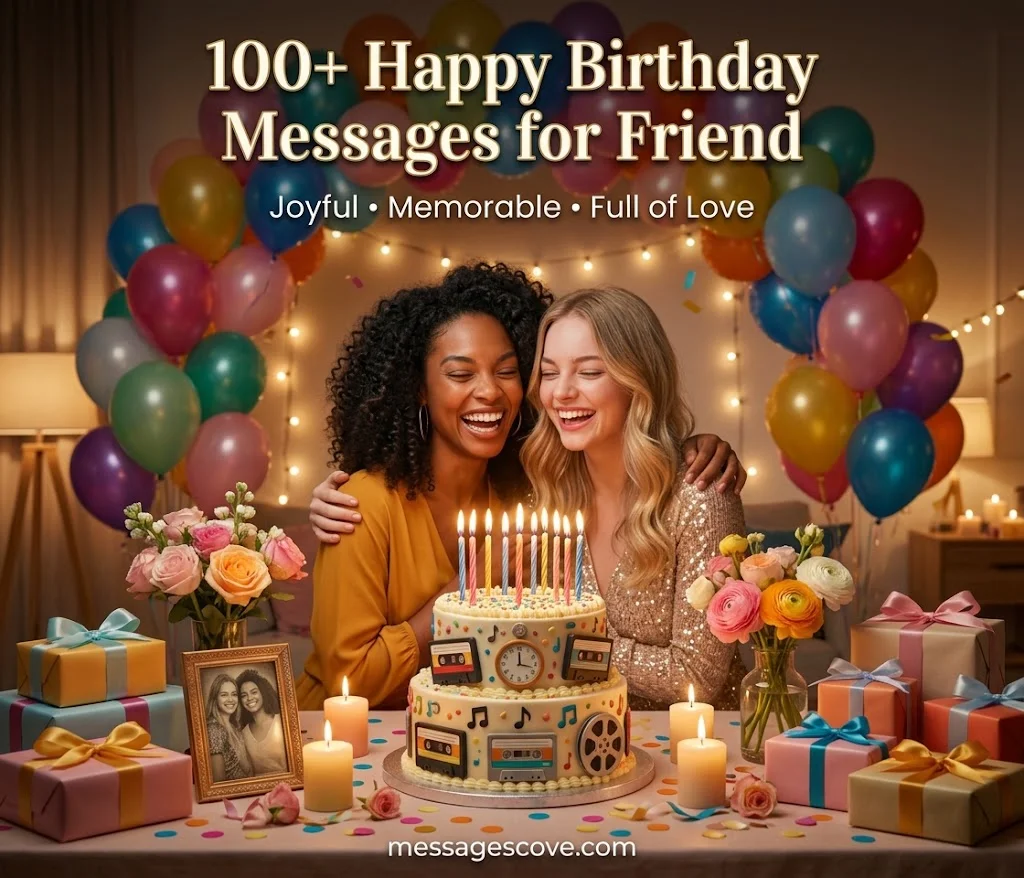 100+ Happy Birthday Messages for Friend to Make Their Special Day Extra Joyful, Memorable & Full of Love