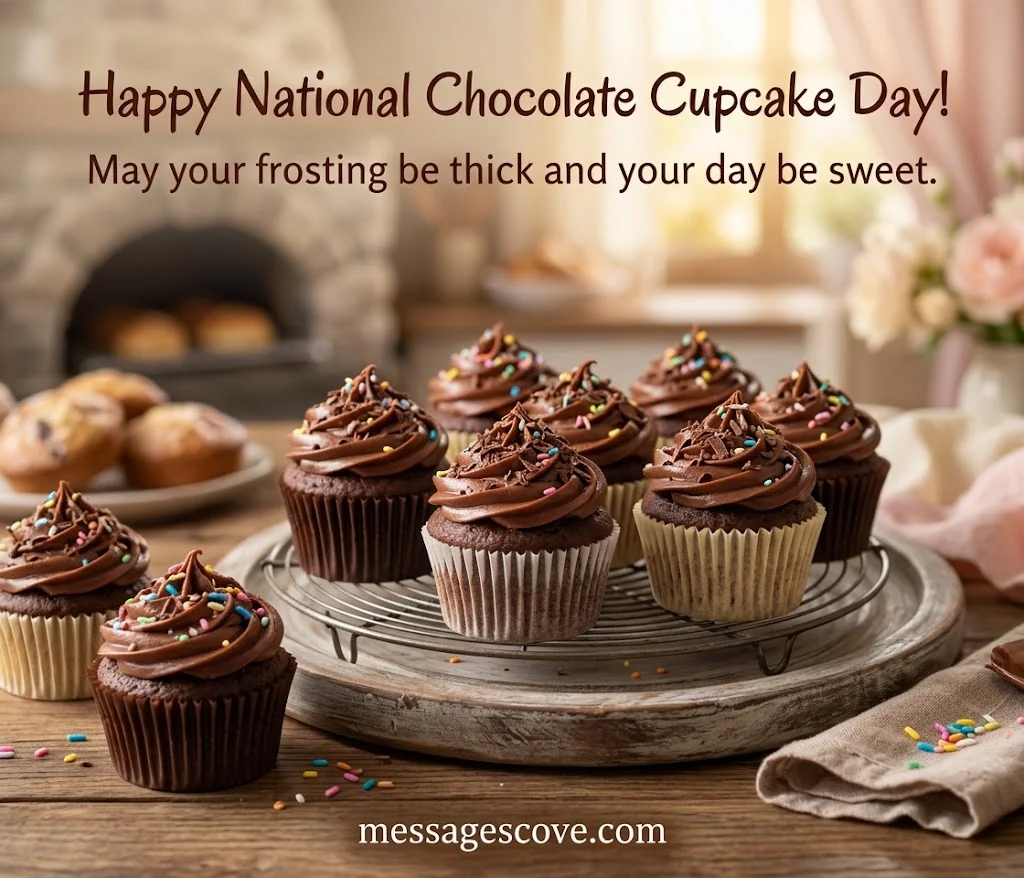 100+ National Chocolate Cupcake Day Messages, Wishes, Quotes & Greetings for Chocolate Lovers