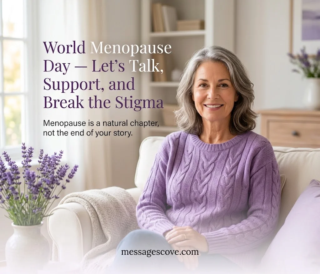 100+ World Menopause Day Messages, Wishes, Quotes & Greetings to Raise Awareness