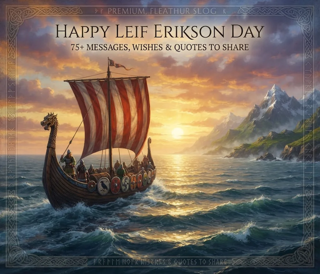 75+ Happy Leif Erikson Day Messages, Wishes & Quotes to Share