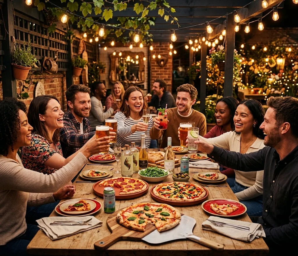 Beer and Pizza Captions for Instagram and Social Media