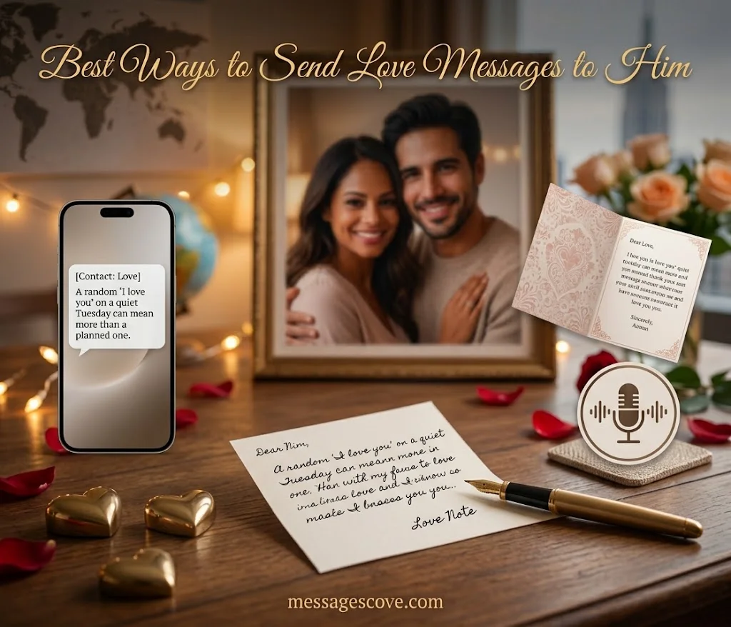 Best Ways to Send Love Messages to Him