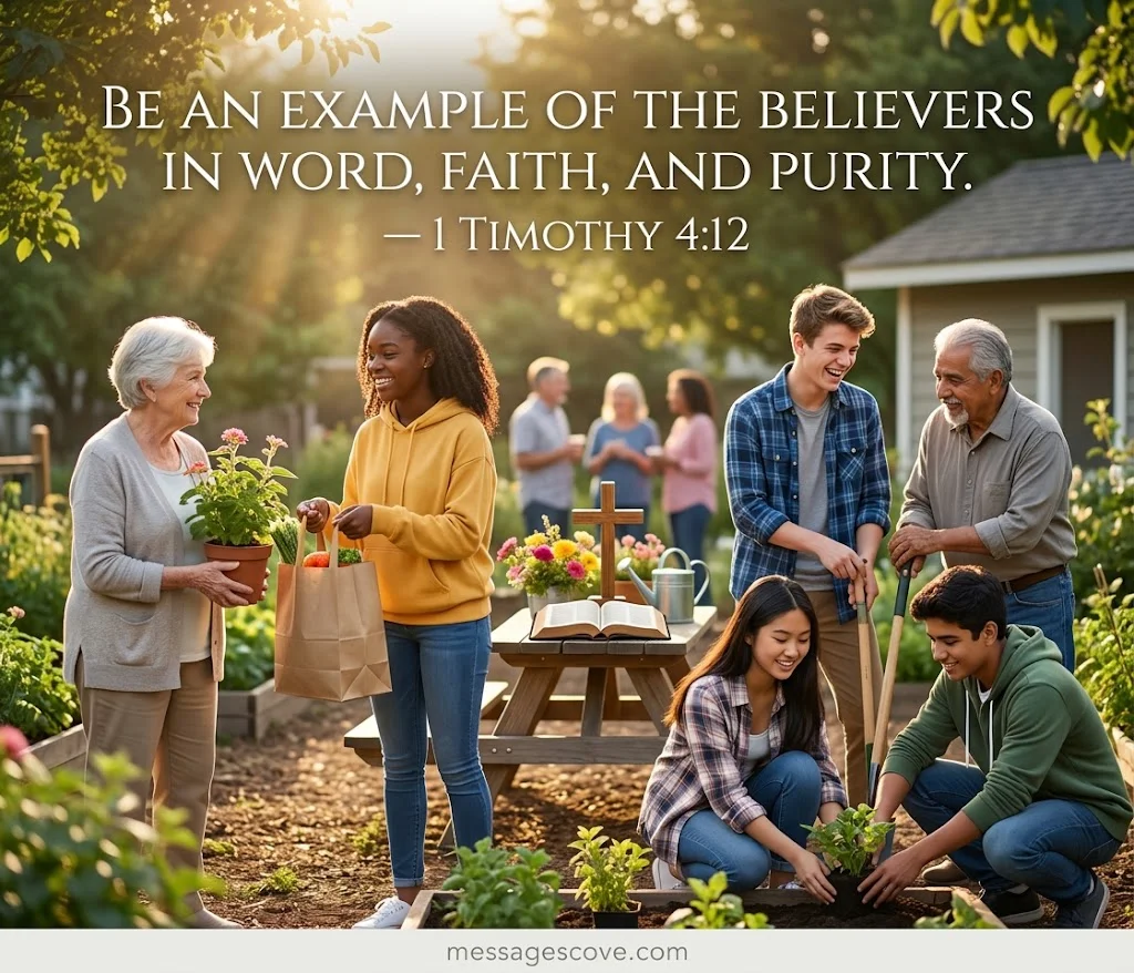Bible Messages for Youth to Find Strength and Courage