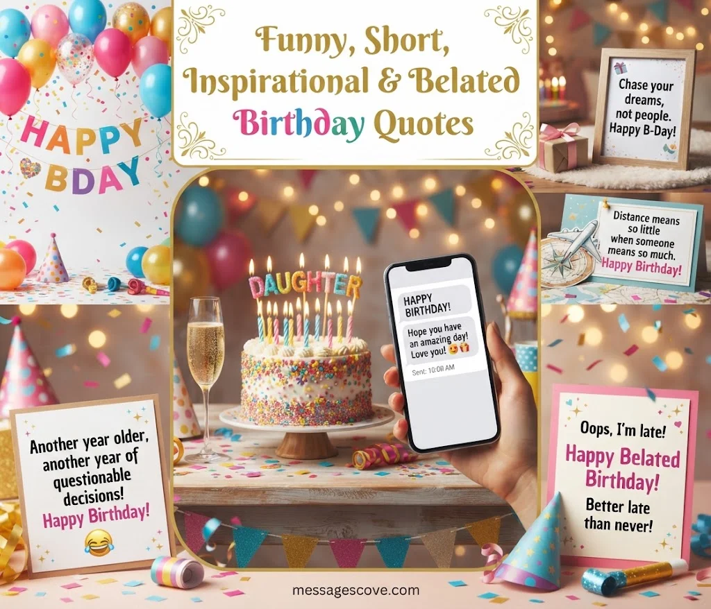 Birthday Wishes for Grown Daughter and Milestone Ages