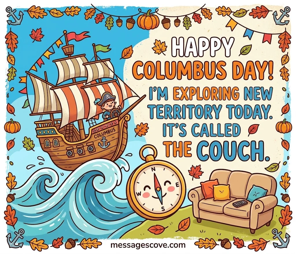 Columbus Day Captions, Italian-American Heritage, and Indigenous Peoples' Day Wishes