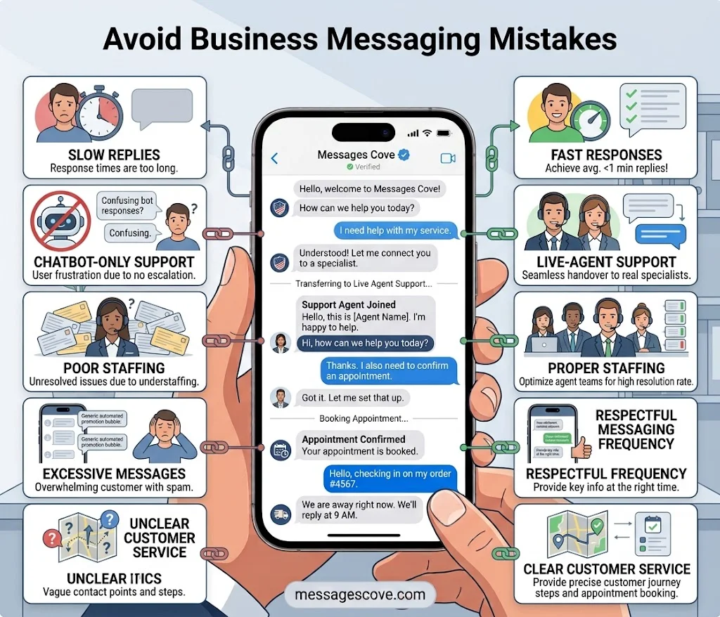 Common Apple Messages for Business Mistakes to Avoid