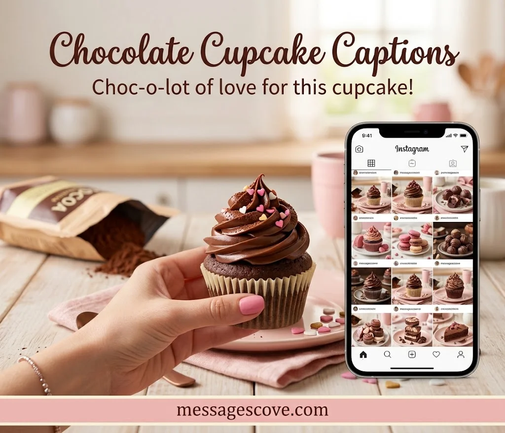 Cute Chocolate Quotes for Cupcake Lovers