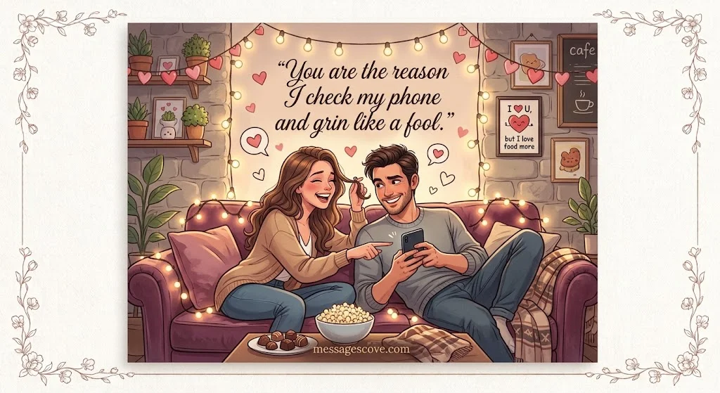 Cute Love Messages for Him That Make Him Smile