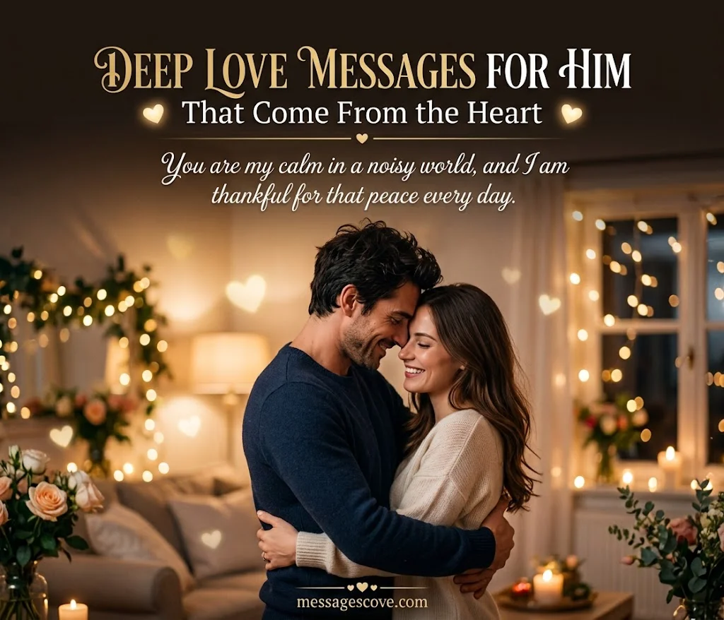 Deep Love Messages for Him That Come From the Heart