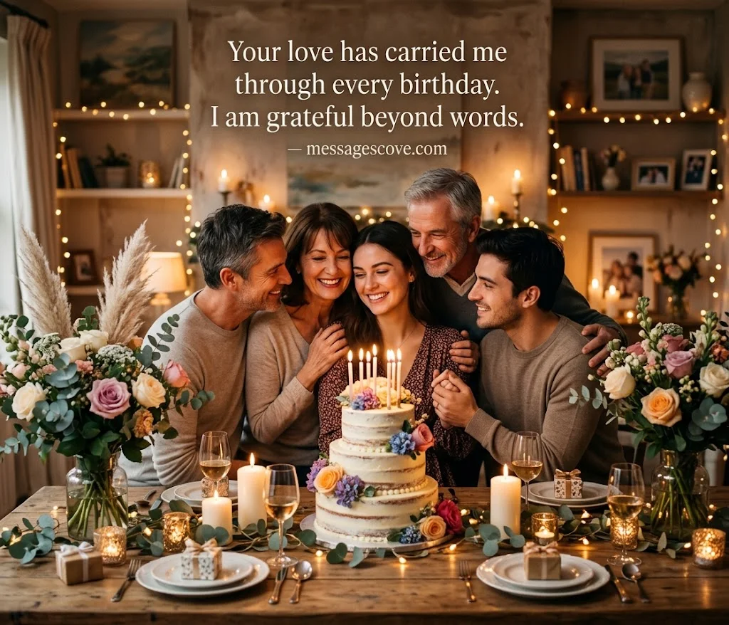 Emotional Thank You Messages for Birthday Wishes to Friends and Family