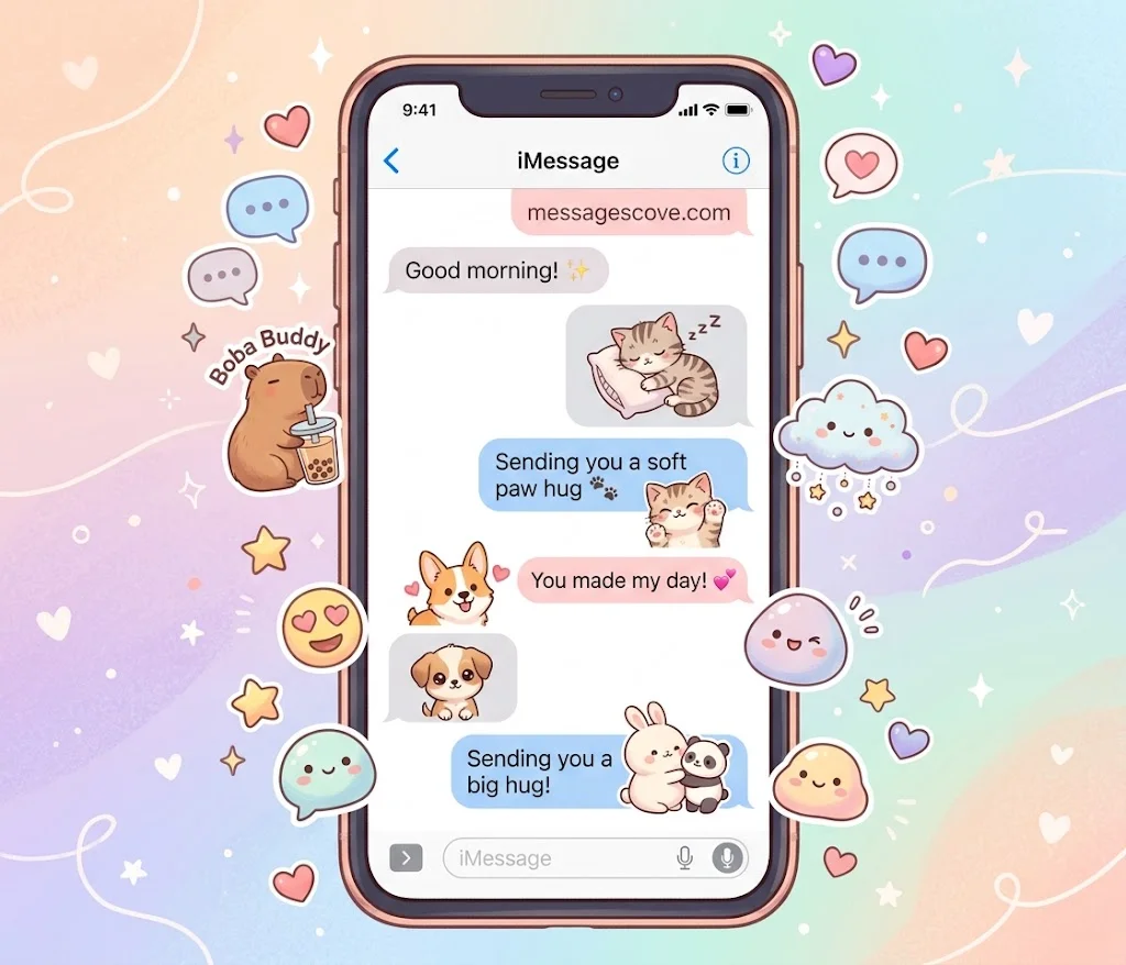 Funny Stickers for iMessage (35 Stickers)