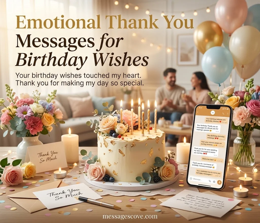 How to Say a Heartfelt Thank You for Birthday Wishes