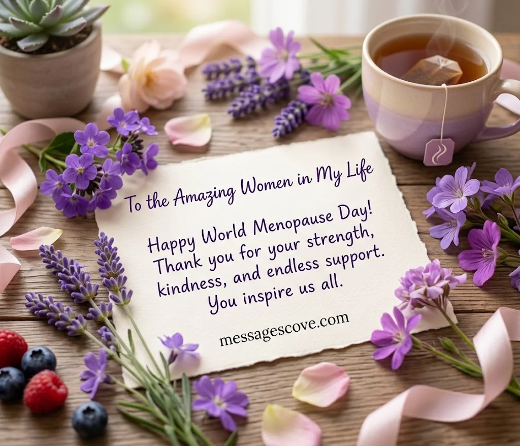 Inspiring and Funny World Menopause Day Quotes
