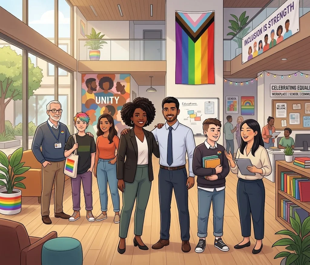 LGBTQ Center Greetings, Captions and Equality Messages