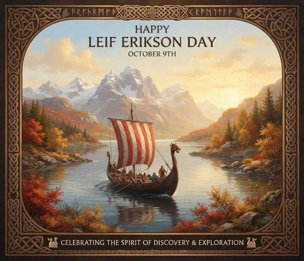Leif Erikson Day Captions & Viking Puns to Post Online