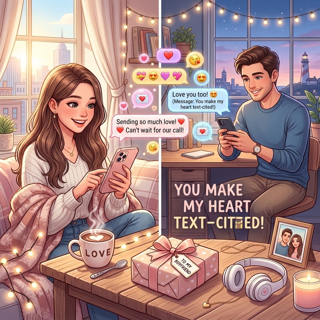 Long-Distance Love Messages for Him That Make Him Feel Special