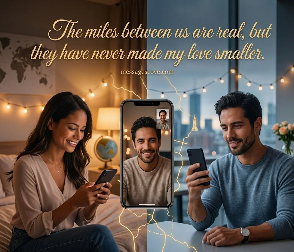 Long Distance and Occasion Love Messages for Him