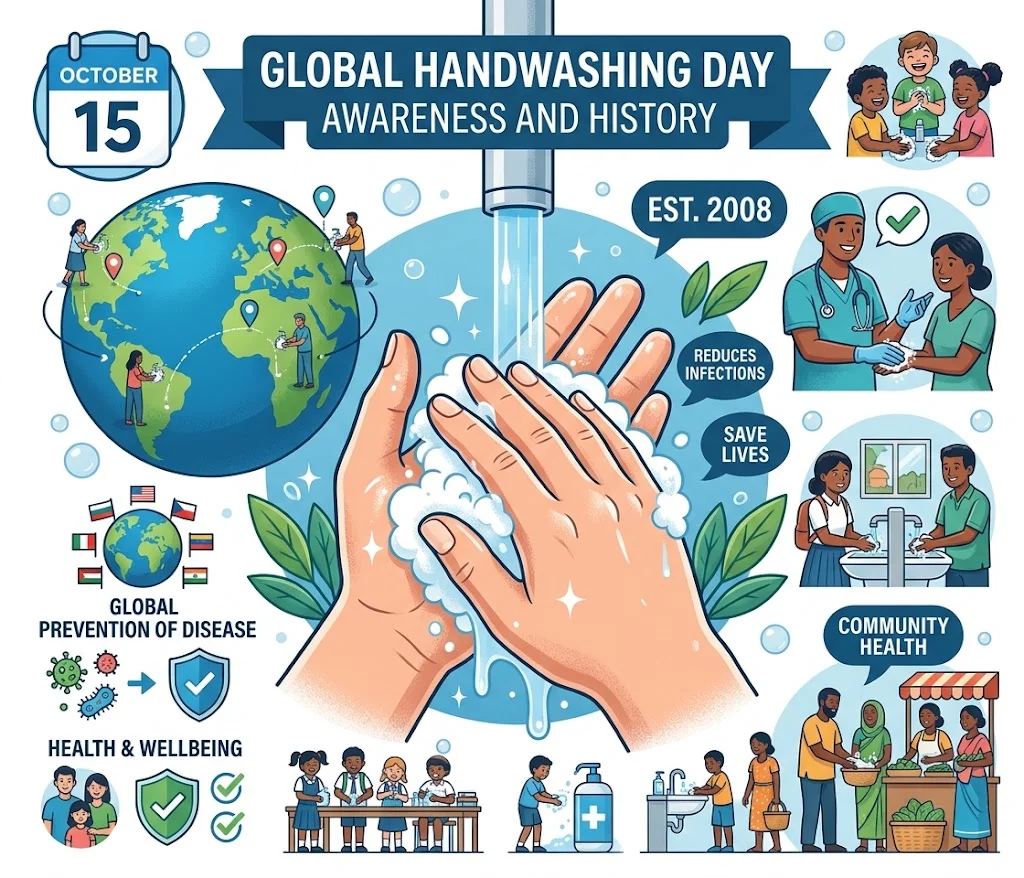 Short Global Handwashing Day Greetings for Text and WhatsApp