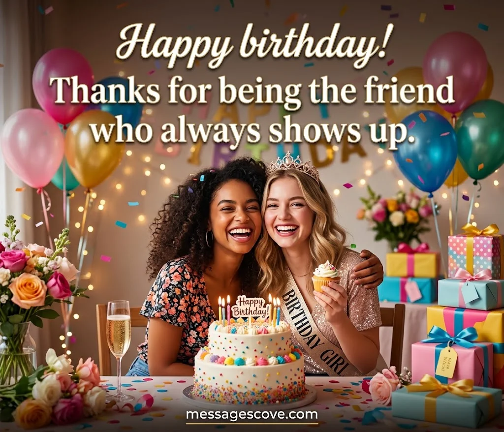Short Happy Birthday Messages for Friend