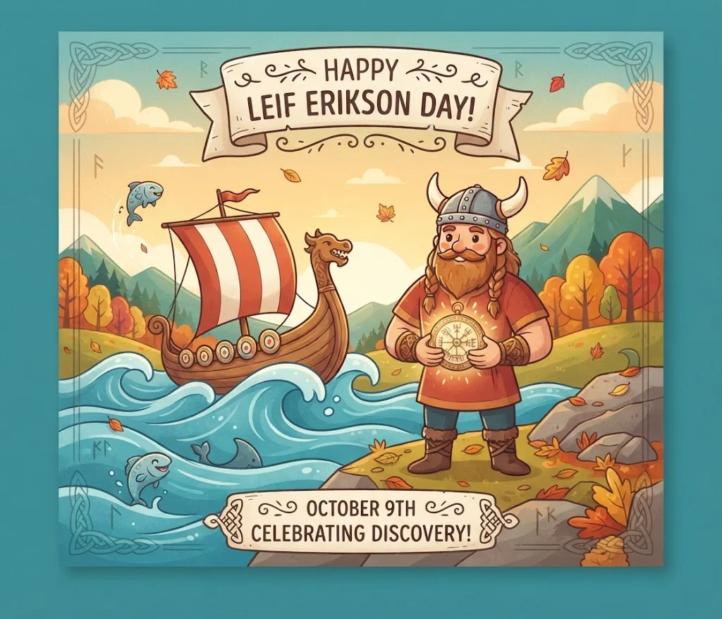 Short Leif Erikson Day Quotes on Voyages & Vinland